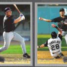 EDGARDO ALFONZO #9 + REY ORDONEZ #103 - 1999 Topps Opening Day. METS