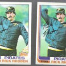 RICK RHODEN (2) 1982 Topps #513. PIRATES