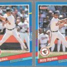CAL RIPKEN Jr. 1991 Donruss #223 + BILLY 1991 Donruss #167. ORIOLES