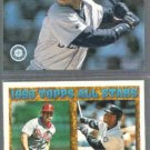 KEN GRIFFEY Jr. 1994 UD CC #340 + 1994 Topps #388. MARINERS