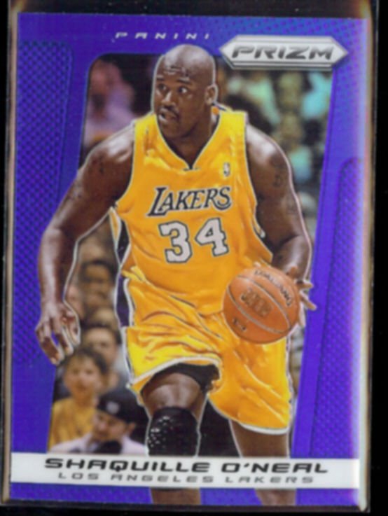 SHAQUILLE O'NEAL 2013 Panini Prizm (Blue) #204. LAKERS