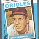 BROOKS ROBINSON 1982 Topps KMart MVP Series #5 of 44.  ORIOLES