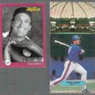 GARY CARTER 1986 Leaf Fold Out (Big) odd + 1991 Studio.  NYM / LA