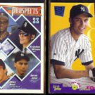 DEREK JETER 1994 Topps Prospects #158 + 1995 UD CC SE #2.  YANKEES