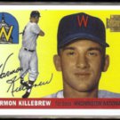 HARMON KILLEBREW 2001 Topps Reprint Stamp #124 / #24 of 450.  TWINS