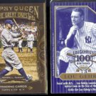 LOU GEHRIG 2011 Topps Gypsy Queen Great Ones Insert + ALS Florida The Iron Horse.  NYY