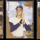 ROGER MARIS (3) Card 1994 Ted Williams Etched In Stone Insert Lot.  YANKEES