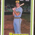 PAUL MOLITOR 1981 Donruss #203.  BREWERS