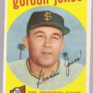 GORDON JONES 1959 Topps #458.  GIANTS