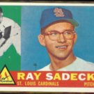 RAY SADECKI 1960 Topps #327.  CARDS