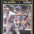 LOU PINIELLA 1971 Topps #35.  ROYALS