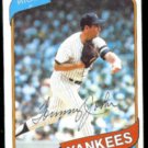TOMMY JOHN 1980 Topps #690.  YANKEES