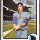 BOBBY HEISE 1973 Topps #547.  BREWERS