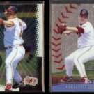 BARTOLO COLON 1999 UD IONIX #23 + 2000 Topps Finest #47.  INDIANS