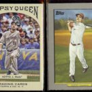 JOEY VOTTO 2011 Topps Gypsy Queen #13 + 2009 Topps Relics #TR33.  REDS