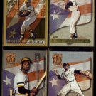ROBERTO CLEMENTE (3) 1997 Topps Tribute + 1997 Topps 21.  PIRATES