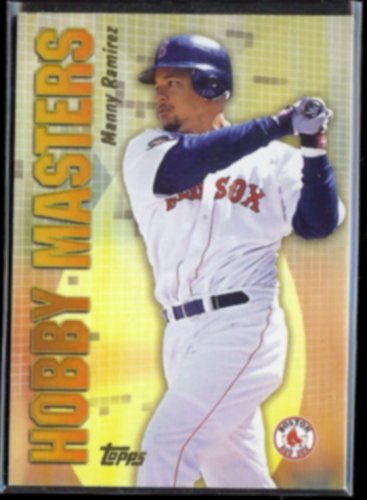 MANNY RAMIREZ 2001 Topps Hobby Masters Insert #HM15.  RED SOX - Thick Stock