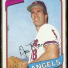 JIM BARR 1980 Topps #529.  ANGELS