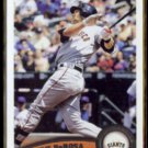 MARK DeROSA 2011 Topps #434.  GIANTS