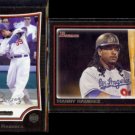 MANNY RAMERIZ 2009 Bowman #8 + 2010 Bowman #178.  DODGERS