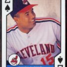 SANDY ALOMAR 1990 U.S. Playing Card Co. 2-Spades.  INDIANS