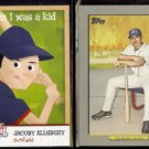 JACOBY ELLSBURY 2012 Panini Triple Play #292 + 2009 Tops Relic #TR36.  RED SOX