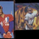 MOISES ALOU 1992 Stadium Club #519 + 1995 Sportflix #36.  EXPOS
