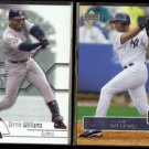 BERNIE WILLIAMS 2002 Upper Deck SPX #37 + 2003 UD #366.  YANKEES