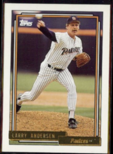 LARRY ANDERSEN 1992 Topps GOLD Insert #616.  PADRES