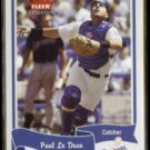 PAUL Lo DUCA 2004 Fleer Tradition #309.  DODGERS