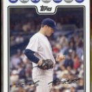 ANDY PETTITTE 2008 Topps from Team Card Set #NYY4.  YANKEES