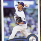 HIROKI KURODA 2011 Topps #367.  DODGERS