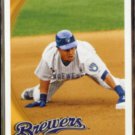 CARLOS GOMEZ 2010 Topps #116.  BREWERS
