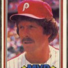 MIKE SCHMIDT 1981 Donruss #590.  PHILLIES