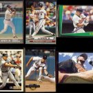 CAL RIPKEN Jr. (6) Card Lot (1991 - 1995).  ORIOLES