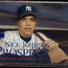 NICK JOHNSON 2000 Skybox Prospect #229.  YANKEES
