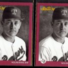 NOLAN RYAN (2) 1991 Studio #128.  RANGERS