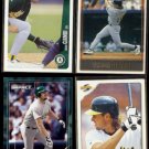 JASON GIAMBI (4) Card Lot (1996, 1997 + 2000)  A's