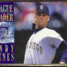 ANDY BENES 1995 Fleer League Leader Insert #10 of 10.  PADRES