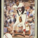 BRUCE KISON 1983 Fleer #96.  ANGELS