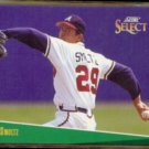 JOHN SMOLTZ 1993 Select #177.  BRAVES