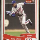 ENDY CHAVEZ 2004 Fleer Tradition #276.  EXPOS