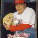 BARTOLO COLON 2005 Fleer Ultra #78.  ANGELS