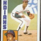 JULIO FRANCO 1984 Topps #48.  INDIANS