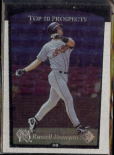 RUSSELL BRANYAN 1997 Upper Deck SP Top Prospects #10.  INDIANS