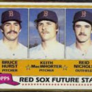 BRUCE HURST 1981 Topps Future Stars #689.  RED SOX