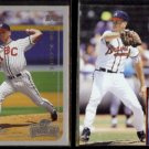 TOM GLAVINE 1999 Topps Opening Day #107 + 1997 Select #99.  BRAVES