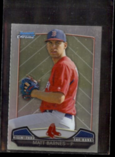 MATT BARNES 2013 Topps Bowman Chrome mini (Risin thru the Ranks) Insert #RTR-MB.  RED SOX