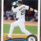 LOGAN MORRISON 2011 Topps #455.  MARLINS