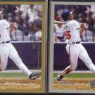 ANDRUW JONES 2000 Topps #195 + Opening Day #104.  BRAVES